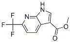 Methyl 6-(trifluoromethyl)-1H-pyrrolo[2,3-b]pyridine-3-carboxylate Structure,952182-21-7Structure