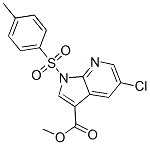 5-氯-1-甲基苯磺酰基-1H-吡咯并[2,3-b]吡啶-3-羧酸甲酯结构式_952182-24-0结构式