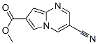 3-氰基吡咯并[1,2-a]嘧啶-7-羧酸甲酯结构式_952182-37-5结构式