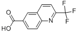 2-(Trifluoromethyl)quinoline-6-carboxylic acid Structure,952182-51-3Structure