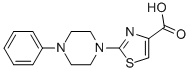 2-(4-苯基-1-哌嗪)-4-噻唑羧酸结构式_952182-67-1结构式