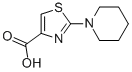 2-(哌啶-1-基)噻唑-4-羧酸结构式_952182-68-2结构式