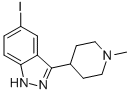 1H-Indazole, 5-iodo-3-(1-methyl-4-piperidinyl)- Structure,952305-13-4Structure