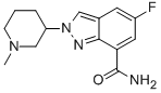 2H-Indazole-7-carboxamide, 5-fluoro-2-(1-methyl-3-piperidinyl)- Structure,952479-14-0Structure