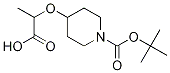 2-(1-(叔丁氧基羰基)哌啶-4-基氧基)丙酸结构式_952486-65-6结构式