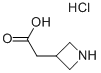氮杂啶-3-基乙酸盐酸盐结构式_952675-30-8结构式