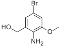 (2-氨基-5-溴-3-甲氧基苯基)甲醇结构式_953039-12-8结构式