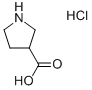 吡咯烷-3-羧酸盐酸盐结构式_953079-94-2结构式