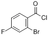 2-Bromo-4-fluorobenzoyl chloride Structure,95383-36-1Structure