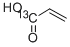 丙烯酸-1-13C结构式_95387-98-7结构式