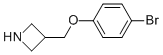 3-[(4-Bromophenoxy)methyl]azetidine Structure,954224-32-9Structure