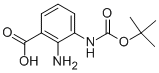2-氨基-3-boc氨基-苯甲酸结构式_954238-49-4结构式