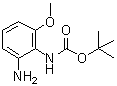(2-氨基-6-甲氧基苯基)氨基甲酸叔丁酯结构式_954238-84-7结构式