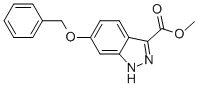 6-(苯基甲氧基)-1H-吲唑-3-羧酸甲酯结构式_954239-25-9结构式