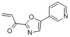 1-(5-吡啶-3-基-噁唑-2-基)-丙烯酮结构式_954239-90-8结构式