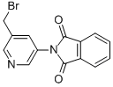 3-溴甲基-5-邻苯二甲酰亚氨基-吡啶结构式_954240-66-5结构式