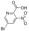 2-Pyridinecarboxylic acid, 5-bromo-3-nitro- Structure,954240-89-2Structure