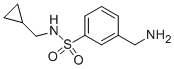 3-氨基甲基-n-(环丙基甲基)苯磺酰胺结构式_954563-81-6结构式