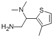 N-[2-氨基-1-(3-甲基噻吩-2-基)乙基]-N,N-二甲基胺盐酸盐结构式_954573-16-1结构式