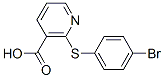 2-[(4-Bromophenyl)thio]nicotinic acid Structure,955-52-2Structure