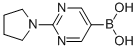 (2-(吡咯烷-1-基)嘧啶-5-基)硼酸结构式_955374-13-7结构式