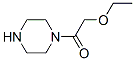 (9ci)-1-(乙氧基乙酰基)-哌嗪结构式_95550-07-5结构式