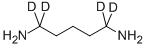 1,5-二氨基戊烷-D4氘代结构式_95596-35-3结构式