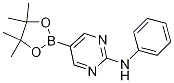 2-苯基氨基嘧啶-5-硼酸频那醇酯结构式_956128-05-5结构式