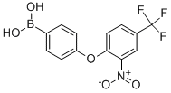 4-(2-Nitro-4-(trifluoromethyl)phenoxy)phenylboronic acid Structure,957062-58-7Structure