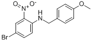 4-溴-N-(4-甲氧基苄基)-2-硝基苯胺结构式_957062-86-1结构式