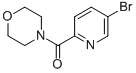 5-溴-2-吗啉羰基吡啶结构式_957063-06-8结构式