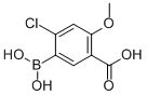 5-羧基-2-氯-4-甲氧基苯硼酸结构式_957066-09-0结构式