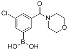 3-Chloro-5-(morpholine-4-carbonyl)phenylboronic acid Structure,957120-55-7Structure