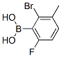 2-Bromo-6-fluoro-3-methylphenylboronic acid Structure,957121-09-4Structure