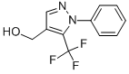 1-苯基-5-(三氟甲基)-1H-吡唑-4-甲醇结构式_957205-65-1结构式