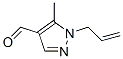 1-烯丙基-5-甲基-1H-吡唑-4-甲醛结构式_957313-16-5结构式