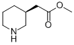 3-Piperidineacetic acid, methyl ester,(3S)- Structure,957752-42-0Structure
