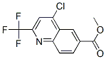Methyl 4-chloro-2-(trifluoromethyl)quinoline-6-carboxylate Structure,958332-63-3Structure