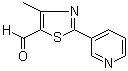 4-Methyl-2-pyrid-3-yl-1,3-thiazole-5-carbaldehyde Structure,958443-39-5Structure