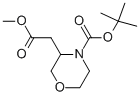 Methyl 4-n-boc-morpholine-3-acetate Structure,959246-85-6Structure