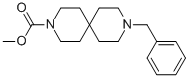 9-(苯基甲基)-3,9-二氮杂螺[5.5]十一烷-3-羧酸甲酯结构式_959536-05-1结构式
