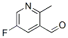 5-Fluoro-2-methyl-3-Pyridinecarboxaldehyde Structure,959616-51-4Structure