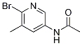 5-乙酰氨基-2-溴-3-甲基吡啶结构式_96206-67-6结构式
