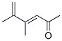 3,5-Hexadien-2-one, 4,5-dimethyl-, (e)-(9ci) Structure,96219-38-4Structure