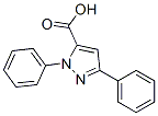 1,3-Diphenyl-1H-pyrazole-5-carboxylic acid Structure,964-42-1Structure