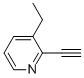 (9CI)-3-乙基-2-乙炔-吡啶结构式_96439-97-3结构式