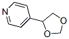 4-(1,3-二氧杂烷-4-基)-吡啶结构式_96517-54-3结构式