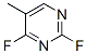 (9CI)-2,4-二氟-5-甲基嘧啶结构式_96548-89-9结构式