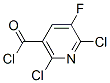 2,6-Dichloro-5-fluoronicotinoyl chloride Structure,96568-02-4Structure