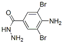4-氨基-3,5-二溴苯-1-羧肼结构式_96569-38-9结构式